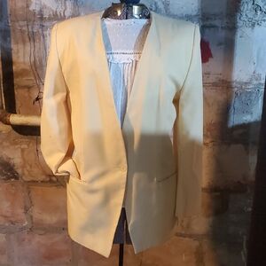 Jeremy Scott Buttery yellow Women's Blazer